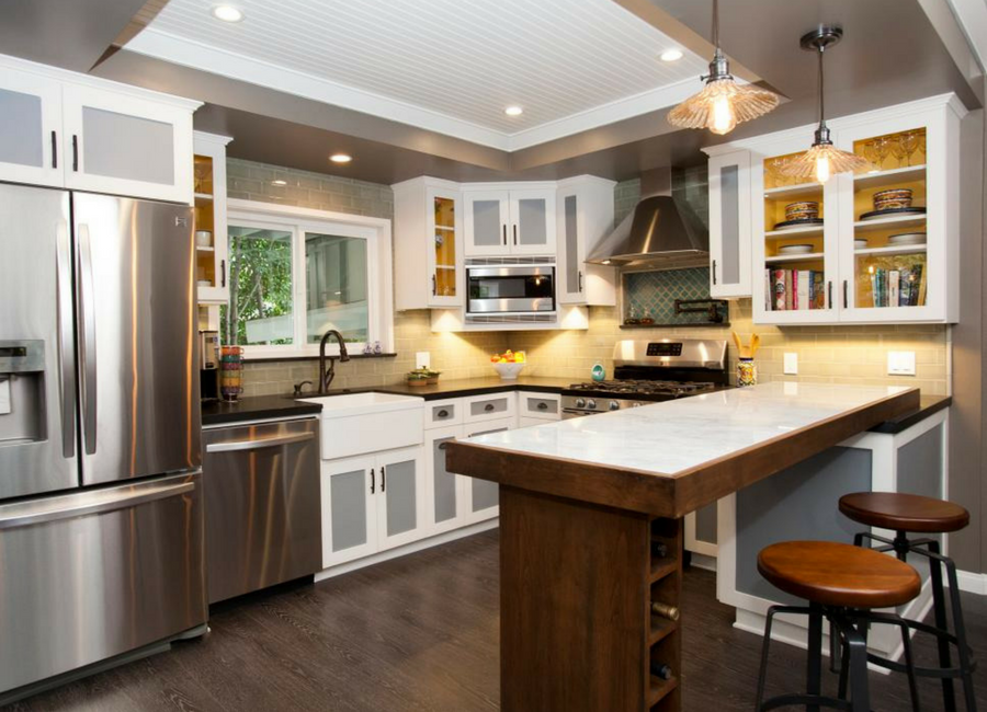 Kitchen remodel by Kingdom Builders